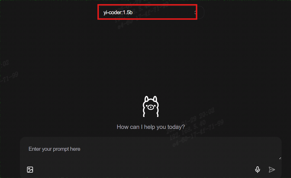 选择Yi-Coder-1.5B模型