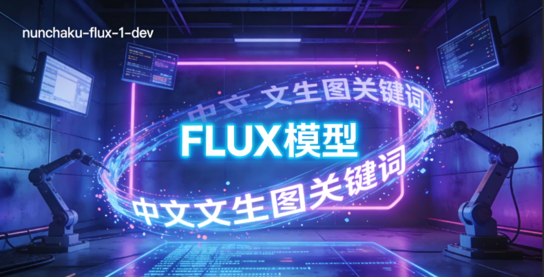 Nunchaku-flux-1-dev基于开源的 FLUX.1 [dev] 模型优化的文本生成图片大模型
